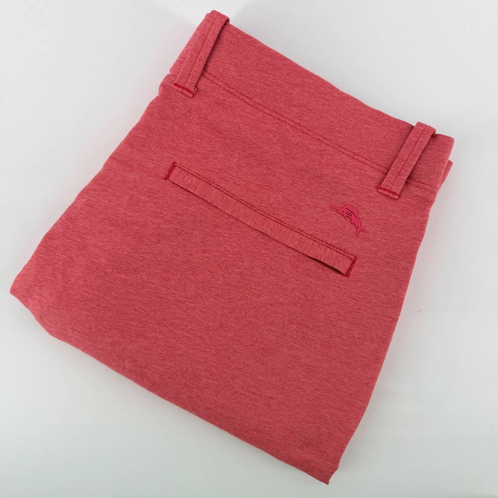 Tommy Bahama Boracay Performance Shorts Golf Resort 33 Red Heathered